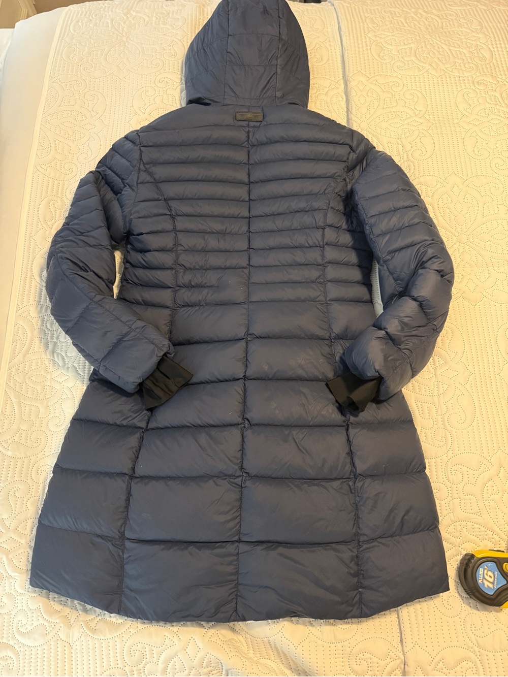Pajar Navy Quilted Hooded Ski Jacket - Picture 15 of 16